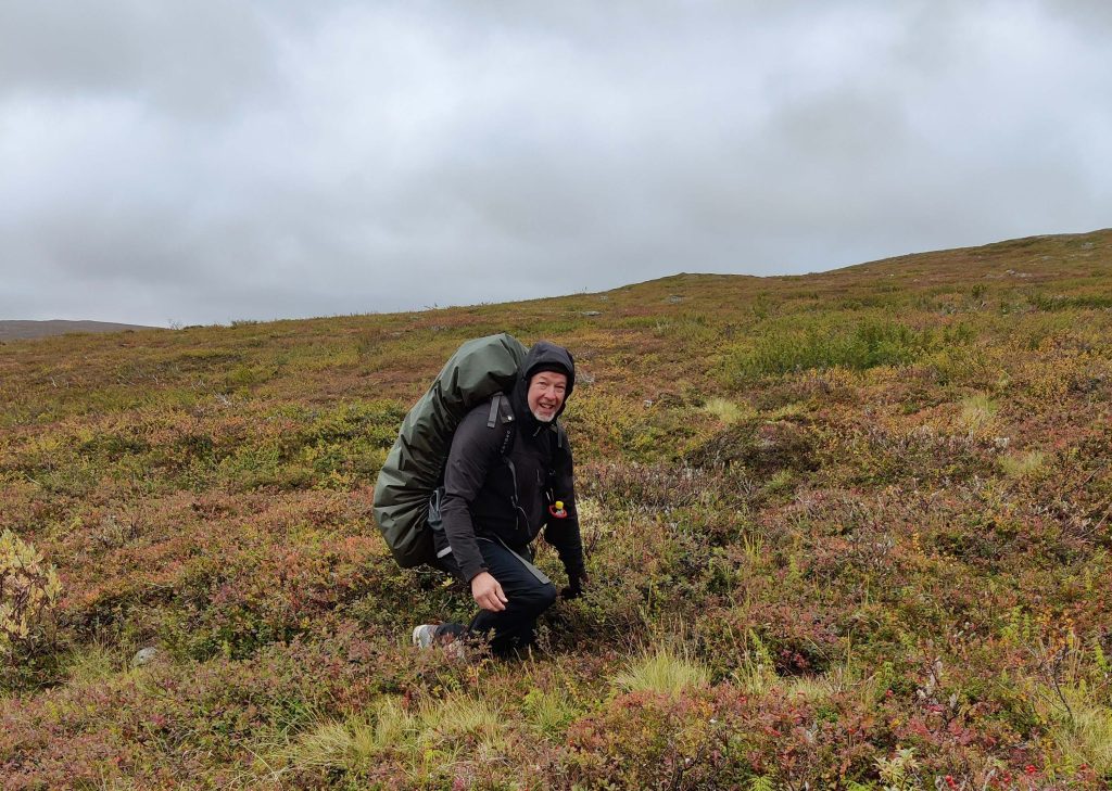 Ohjattu vaellus tunturissa. Avaruutta ja seikkailua.